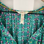 Matilda Jane  Brilliant Daydream Age of Aquarius Midi Dress Smocked Floral Size S Photo 4