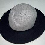 The Row Orchid Womens Wool Dress Hat One Size Gray Navy Blue Fall Winter Photo 0