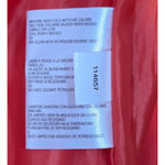 MICHAEL Michael Kors Double Breasted Rain Trench Coat Coral Orange Size XS Photo 5