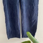 Athleta  Cabo Linen Wide Leg Pant Size 12/T Photo 7