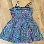 JACK . Blue Dress Size Medium Photo 4
