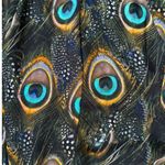 Show Me Your Mumu Like New 
Peacock Feather Maxi Skirt Size Small Photo 8