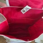 HTF Rare Vintage Sanrio Y2K Hello Kitty Purse White Candy Print Backpack Bag Red Photo 5