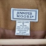 Jennifer Moore Vintage Classic Tan Wool Blazer 16 Photo 5