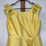 Weekend Max Mara Yellow Sleeveless Babydoll A Line Dress Size 10 Photo 1