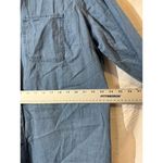 Jessica London  Women's Size 20 W Blue Denim Button-Up Shirt Western Minimilist Photo 4