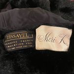 Meri K 1960’s Vintage French Faux Fur Coat Size M Photo 12