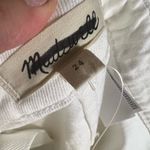 Madewell Denim High-Waist Straight Mini Skirt in Tile White Size 24 Photo 8