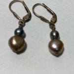 Freshwater pearl dangle earrings Photo 4