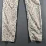 Abercrombie & Fitch Abercrombie Fitch Floral Damask Print Pants Womens 8 Floral Foil Slim Jeans Photo 12