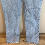 BLANK NYC [] SLIM GIRLFRIEND OVERALLS Size 25 Light Faded Denim Distressed Frayed Photo 9