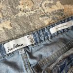 Sam Edelman Blue Patterned Straight Leg Jeans Photo 4