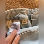 Style & Co Light Blue NWT Frayed Hem Jeans Highrise kick crop sz 18 light wash button front Photo 9