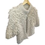 Anthropologie Knitted & Knotted Cardigan Boho Short Sleeve Sweater Jacket Cream Tan Size XS Photo 7