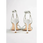 Tony Bianco Lazaar Leather Chain Sandals in Dove Nappa 6 Womens Heels Photo 13