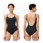 Lululemon Waterside Honeycomb Swim One-Piece Black Swimsuit NWT S Photo 1
