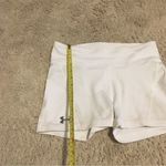 Under Armour woman’s size xsmall white spandex shorts Photo 4