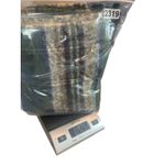 Steve Madden Reversible Wrap Shawl Scarf Green Plaid & Leopard Fringe 82x21’ NWT Photo 10