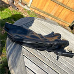 Schutz  Women's‎ knee high black leather boots size 9 Photo 7