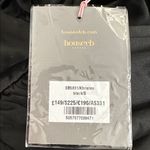 House Of CB  KHRISTEN Black Satin Blouson Dress Photo 2