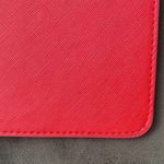 Kate Spade NWOT Red Wristlet Polka Dot Lining Photo 4