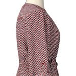 Brina & Em New Dress Elastic Tie Waist V Photo 7