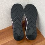 Michael Kors MICHAEL Georgie Trainer Wedge Sneakers Glitter Black/Red Size 7.5M Photo 5