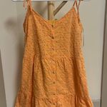 Orange Mini Dress Size M Photo 0
