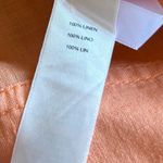 Chico's Chico’s Peach 100% Linen Lightweight Blazer Size XL Size 3 Photo 8
