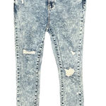 Judy Blue Jeans Womens 1 Light Acid Wash Distressed size 3/26 Photo 0