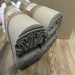 UGG  chestnut suede wool Platform heeled ankle boots booties shoes women’s 8 new Photo 4