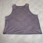 Athleta  Uptempo Tank Top Womens 2X Blue Gray Active Shirt Athleisure Wicking Photo 2