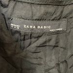 ZARA  tiered lace tunic tank dress black Photo 1