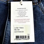 Sézane Sezane Parfait Jeans Slim Organic Cotton Mid Rise Medium Wash Blue 36 Tall NWT Photo 3