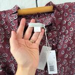 Outerknown  Stardust midi dress plum laurel Cotton Silk L Photo 5