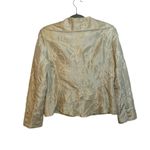 Nabi Floral Embroidered Formal Jacket Tan Size L Photo 1