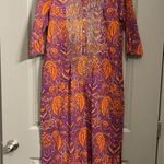 Like New Figue Cotton Maxi Dress with Gold Sequin Overlay Size Medium Photo 0