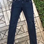 Rag and Bone Skinny Distressed Jeans In Terra Blue Size 27 Photo 9