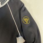 Clover by Bobby Jones Quarter Zip Pullover Pima Cotton Black Golf‎ Preppy Size M Size M Photo 7