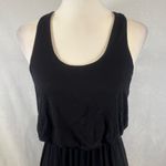 Lush Clothing Lush black jersey knit maxi dress size medium Photo 2