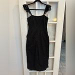 J.Crew Black Kasana Crop Jumpsuit Crochet Wide Leg Elegant Preppy Chic Size 0 Photo 4