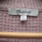 Madewell  Striped Roll-Trim Waffle Pullover Sweater in Cotton-Merino Yarn Photo 7