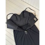 Muse Black & Nude Lace Bodice Boned Sweetheart Neck Bodycon Mini Dress Size 2 Photo 2