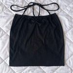 YesStyle Black Bodycon Mini Skirt Photo 0