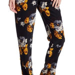 Theory  Floral‎ Print Silk Pant Size 2 Photo 0