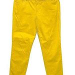 Old Navy Pixie Chino Pant Golden Opport Straight Leg Cotton Stretch Womens 4 Reg Photo 0