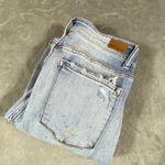 Judy Blue Jeans Womens 14 Distressed Boyfriend Fit Paint Splatter Stretch Unique Photo 8
