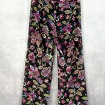 Victoria's Secret Vintage  Womens Pants S Sheer Floral Y2K Beach Boho Dark Cottage Photo 2