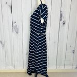 Women's Navy with White Stripes Short Photo 4