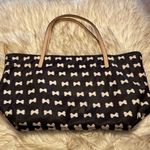 Kate Spade Black and White Bow Tote Photo 1